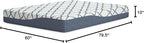 Signature Design by Ashley 10 Inch Chime Elite 2.0 Firm Green Tea Memory Foam Mattress for Cool Sleep and Pressure Relief, Queen, Fiberglass Free, Mattress In A Box