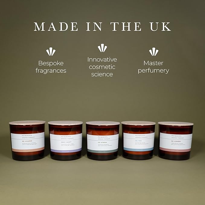 Pecksniff's Amber Re-Charge Candle | 3 Wicks, 550g/19.40oz