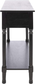 SAFAVIEH Home Collection Landers Black 3-Drawer Console Table CNS5711B