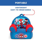 Delta Children - Spidey and His Amazing Friends Cozee Buddy Kids Chair, Blue