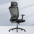 FLEXISPOT OC3 Cloud Ergonomic Office Chair High Back Mesh Swivel Computer Chair Executive Office Desk Chairs with Adjustable Lumbar Support/2D Headrest/Lockable Backrest, Foam Seat Cushion, Black