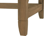 Bush Furniture Key West Collection Writing Desk, Writing Table for Home Office in Reclaimed Pine, Small Modern Farmhouse Desk