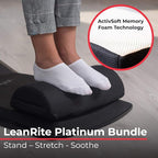 Standing Desk Chair – Ergonomic Stool for Active Sitting & Posture Support | Adjustable Height Sit Stand Chair for Home Office Elite Upgraded Version with 3 Bonus Accessories