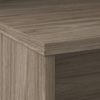 Bush Business Furniture Studio C 72W Computer Desk with Wire Management and Modesty Panel in Modern Hickory, Professional Table for Home Office and Corporate Office