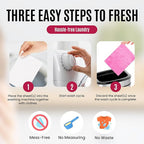 Color Catcher Fabric Softener Laundry Detergent Sheets 20 Loads Fresh Scent, Plant based, No Plastic Jugs Travel Friendly, Ultra Concentrated Mix Colored with Whites Detergent Softener & Color Catcher