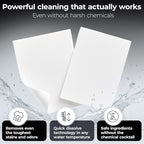 Silvery Laundry Detergent Sheets (100 Loads) - Ultra-Concentrated Eco-Friendly Washing Strips – No Plastic Jugs & Perfect for Travel (Unscented)