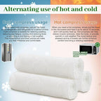 Moist Cotton Towel Bulk Moist Towelettes Individually Wrapped,White Towel Services,Refreshment Pre Moistened Towels for Dentist Travel Sport Party Hotel 50，Cucumber