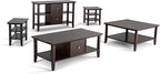 SIMPLIHOME Acadian SOLID WOOD 19 inch Wide Square Transitional End Table in Brunette Brown for the Living Room and Bedroom