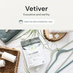 Grab Green 3-in-1 Laundry Detergent Pods, 60 Count, Vetiver Scent, Plant and Mineral Based, Superior Cleaning Power, Stain Remover, Brightens Clothes