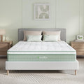 Novilla Full Mattress, 12 Inch Hybrid Mattress in a Box, Gel Inflation Memory Foam with Pocket Coils for a Cozy Night, Durable Support, Full Size Pillow Top Mattresses
