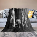 Baseball Throw Blanket for Kids & Adults - Soft, Warm, Cozy Fleece for Couch, Sofa, Bed - 50"x60"