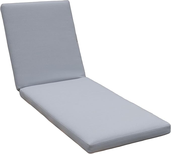 Tommy Bahama Chaise Cushion, 26" X 77" X 2.5", Bamboo Bay Cloud