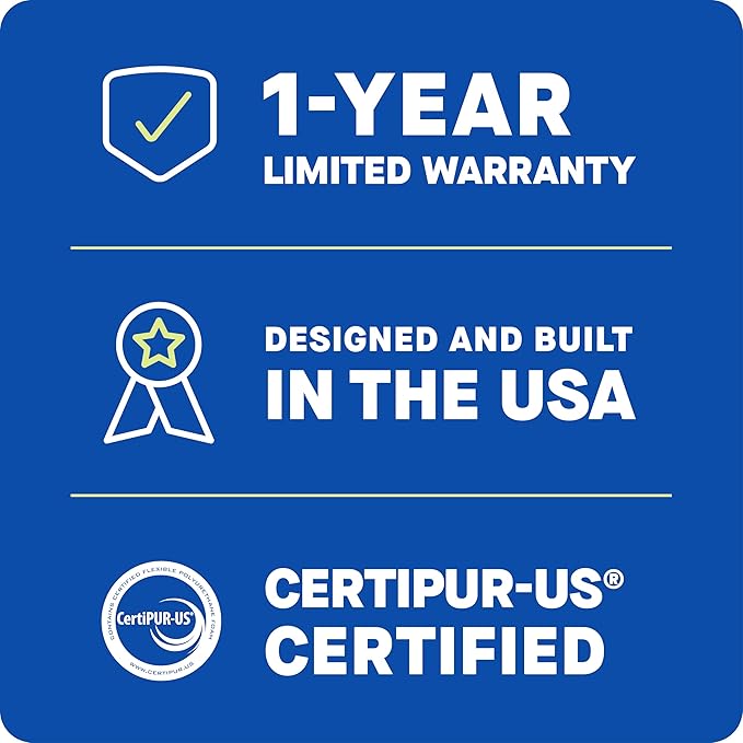 Sealy Dreamlife 2” Gel Memory Foam California King Mattress Topper with SealyComfort Gel Foam, 1 Year Limited Warranty, Made in The USA