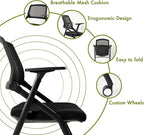 20 Pack Folding Chairs Capacity Portable Nesting Commercial Seat for School Events Office Picnic Kitchen Conference Waiting Training Room
