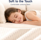 2025 New 108" Cloud Couch Sectional, Modular Sectional Sofa with L-Shaped Chaise, Deep Seat Sectional Modular Couch for Living Room, No Assembly Required (Beige, Left Facing Chaise)