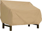 Classic Accessories Terrazzo Water-Resistant 104 Inch Patio Bench/Loveseat Cover, Outdoor Bench Cover
