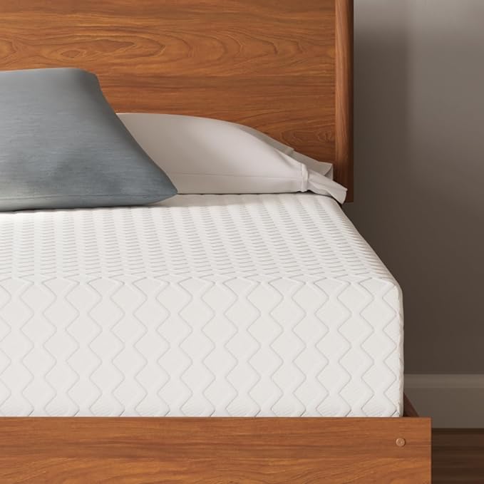 Signature Design by Ashley Chime Memory Foam 12" California King Mattress with Thick Memory and Support Foam for Pressure Relief, Fiberglass Free, Mattress In A Box