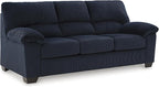 Signature Design by Ashley SimpleJoy Contemporary Sofa for Living Room, Blue