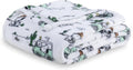 Berkshire Blanket Peanuts® VelvetLoft® Cute Character Snoopy Plush Blanket,Snoopy Desert Travel White,Full/Queen 90 in x 90 in (Official Peanuts® Product)