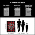 Northwest Yellowstone Silk Touch Throw Blanket, 46" x 60", Protect The Family