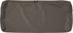 Classic Accessories 62-014-TAUPE-EC Ravenna Bench/Settee Cushion, 1 Count (Pack of 1), Dark Taupe, Patio Loveseat Cushion
