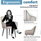 JOIVI Outdoor Dining Set for 6, 7 Pieces Patio Dining Table and Chairs Set, Rattan Rope Patio Outdoor Furniture Set with Extendable Dining Table for Deck, Backyard, Garden, Dining Room, Tan