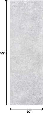 nuLOOM 2' x 8' Cozy Plush Area Rug, Machine Washable, Non-Slip, Soft Fluffy Shag Carpet for Living Room Bedroom Kids Room Nursery Home Decor, Loni Light Grey