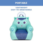 Delta Children - Gabby's Dollhouse Cozee Buddy Kids Chair, Blue