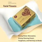 10 Packs Soft Small Facial Tissue, Disposable Facial Napkin, Wood Pulp Fiber Material NOT COTTON, Facial Towel, White Facial Paper Tissue, 4-Ply, 10 Pack, 280 Sheets per Pack, 2800 Sheet In Total