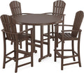 POLYWOOD® Palm Coast Bar Set, Mahogany