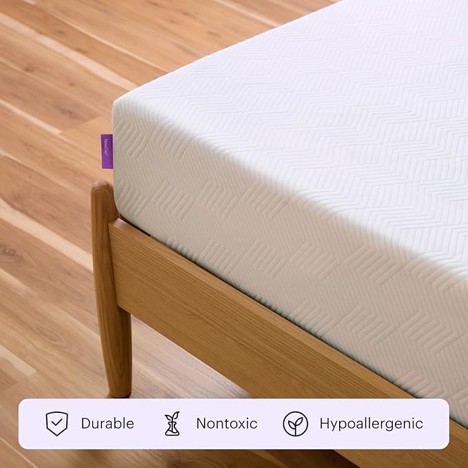 PurpleFlex Split King Mattress – 8" GelFlex Grid, Better Than Memory Foam, Temperature Neutral, Responsive, Breathable, Pressure Relief, Made in USA