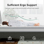 Novill 8 Inch Foam and Spring Hybrid Mattress, Twin Mattress in a Box, Medium Support, CertiPUR-US Certified Foam & Steel Coils, Durable Design, Guest and Youth Bedroom, Eco-Friendly Packaging