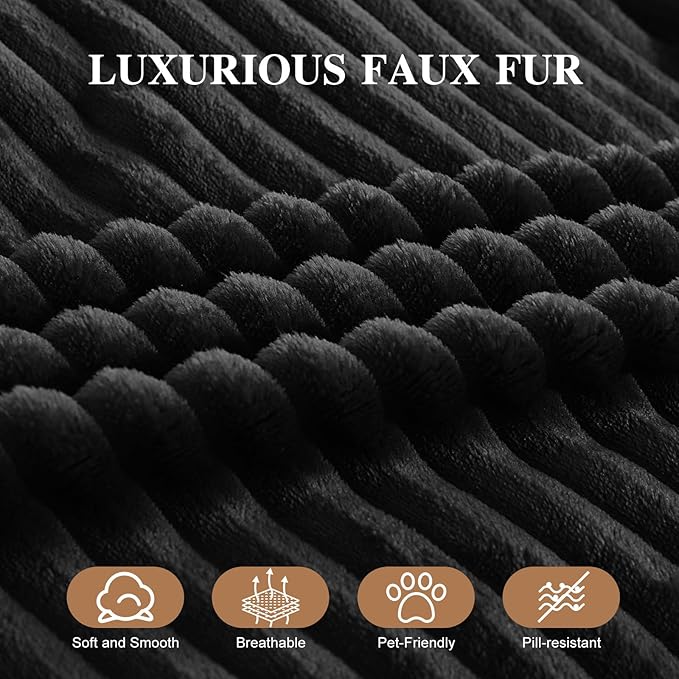 102" Modular Sectional Sofa, L-Shape Cloud Sectional Couch with Deep Seat, 3 Seat Memory Foam Comfy Boneless Couches for Living Room Bedroom, No Assembly Required, Black