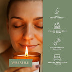 Pecksniff's Amber Re-Covery Aroma Therapy Candle | 1 Wick, 184g/6.49oz