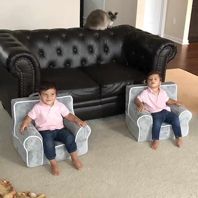 DIBSIES Personalized Creative Wonders Toddler Chair - Ages 1.5 to 4 Years Old (Dinosaur)
