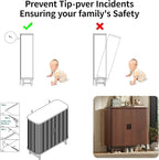 Maupvit Shoe Storage Cabinet with Smooth Fluted Sliding Doors, 5-Tier Shoe Cabinet Storage for Entryway, Narrow Hidden Shoe Rack for Front Door Entrance, Metal Handles and Legs, Walnut