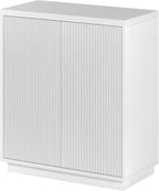 Henn&Hart Alston Accent Cabinet, 28" Wide, White