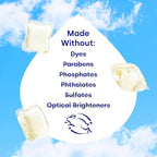 Dropps Odor & Stain Biobased Power Laundry Detergent Pods, Orange Blossom HE Compatible Laundry Pods for Fresh Clothes – Laundry Soap Supplies & Recyclable Paperboard Packaging