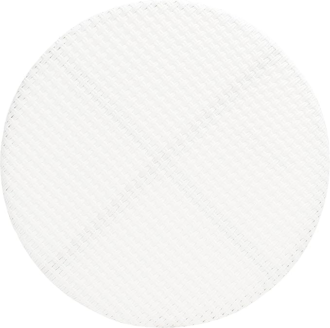 SAFAVIEH PAT4012C Outdoor Collection Sidford White Rattan Bistro Table