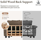 HERA'S HOUSE 54" Modular Sectional Sofa Couches for Living Room, Comfy Cloud Couch 1-Seater Deep Seat Sofa with Throw Pillow, Chenille Taupe
