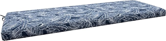 Tommy Bahama Bench Cushion, 48" X 16" X 2.5", Pacific Zaffre