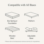 Beautyrest Prime Dream Medium Pillow Top 14.25" Mattress - King - Durable Pocketed Coil, Support, Pressure Relief, Cooling, Motion Separation; 100 Night Sleep Trial and 10 Year Warranty