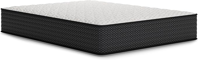 Signature Design by Ashley Limited Edition Firm 12 Inch Hybrid Mattress with Gel Memory Foam and Edge Support for Cool Sleep and Pressure Relief, King, Fiberglass Free, Mattress In A Box