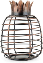 True Juicy Pineapple Stainless Steel Wine Cork Holders Decorative, Holds 50 Corks, Kitchen Bar Accessories, Rustic Home Decor Design, Set of 1