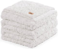 UGG Faux Fur King Blanket, Double-Sided Fluffy Blanket, Cozy Oversized Throw for Couch, Washable Bedding for California King Bed, Luxury Home Decor, 110" x 90", Natural White (Adalee)
