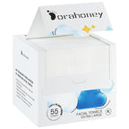 Disposable Face Towels, 12"×12" Extra Large Face Towelettes, Ultra Soft Facial Towels for Sensitive Skin, Makeup Remover Dry Wipes, 55 Count (1 Pack)