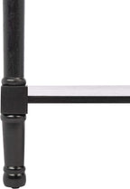 SAFAVIEH Home Collection Landers Black 3-Drawer Console Table CNS5711B