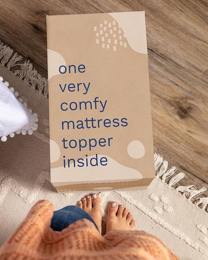 ViscoSoft 3 Inch Memory Foam Mattress Topper Full - Select High Density Ventilated Mattress Pad - Premium Removable Rayon Cover