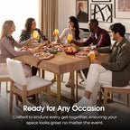 Transformer Table Adjustable Desk, Simple Modern Home Office Desk with Storage, Folding Table Small Desk into Dining Table, Multiuse Computer Desk Gaming Desk, Work from Home Essentials (1 Unit)