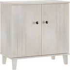 Modern Storage Cabinet 2 in 1 Buffet Storage with Wood Legs and Adjustable Shelf for Dinnig Room Living Room Entryway,Light Oak